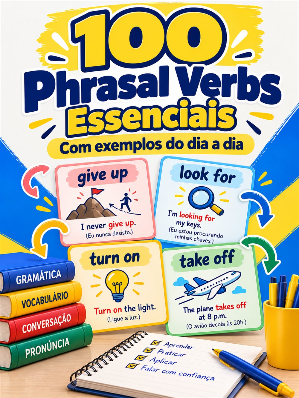 Bônus 4: 100 Phrasal Verbs Essenciais